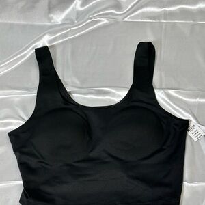 PINK Victoria's Secret Black Muscle Tee